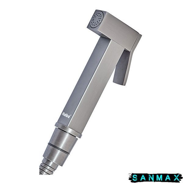 Змішувач для гігієнічного душу Haiba Kubus 002 Графіт (HB4003) HB4003 фото