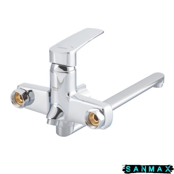Змішувач для ванни Haiba Troya 006 Euro Хром (HB9660) HB9660 фото
