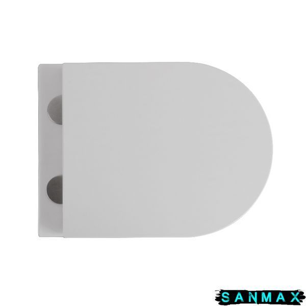 Унітаз підвісний Mixxus Ellipse-0310-T3 480х360х340mm система змиву Tornado 3.0 (MI8426) MI8426 фото