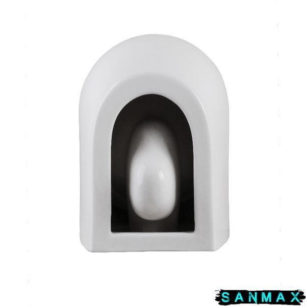 Унітаз підвісний Mixxus Ellipse-0310-T3 480х360х340mm система змиву Tornado 3.0 (MI8426) MI8426 фото
