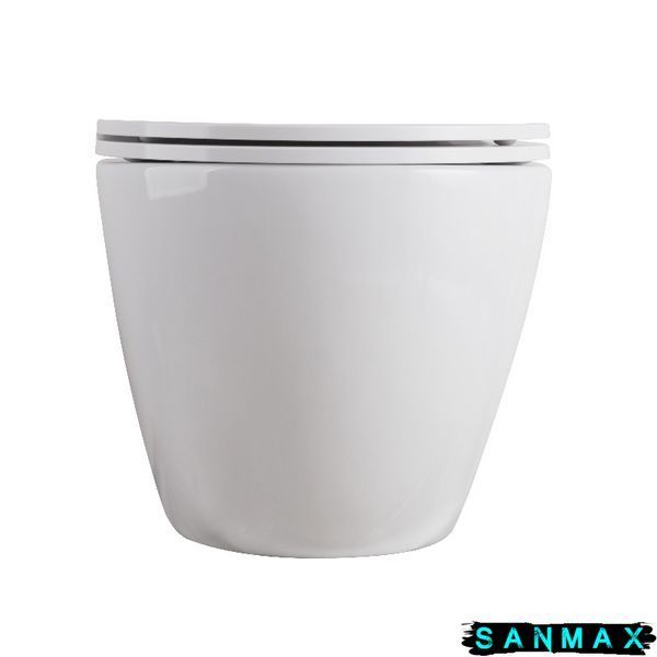 Унітаз підвісний Mixxus Ellipse-0310-T3 480х360х340mm система змиву Tornado 3.0 (MI8426) MI8426 фото
