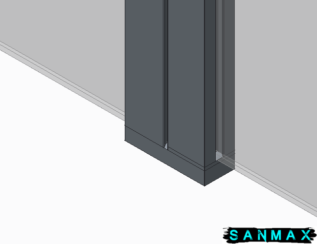 Шторки скляні на ванну Koer SR BS04-95x140-TR-01 прозоре скло 6мм, хром (KR5403) KR5403 фото