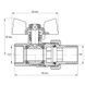 Кран з американкою прямий 1/2 Koer KR.227.W Білий метелик (KR0015) KR0015 фото 2