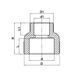 Муфта редукційна ВВ 110x90 PPR Koer K0218.PRO 18 (KP2583) KP2583 фото 1