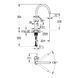 Змішувач для мийки Grohe Eurosmart Cosmopolitan (31188002) 31188002 фото 3