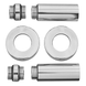 Комплект подовжувачів Koer KF.SET.06MF 1/2Fx1/2M Хром (KR5849) KR5849 фото 1