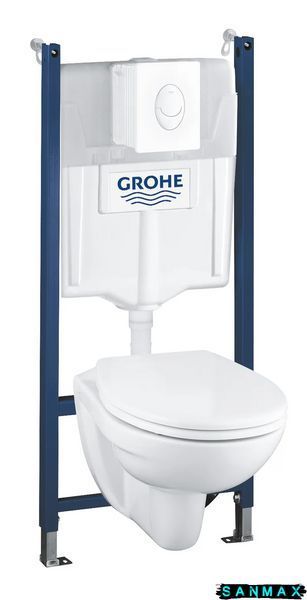 Інсталяційний комплект пневмо Grohe Set Унітаз Solido Ceramic Bundle (39117000) 39117000 фото
