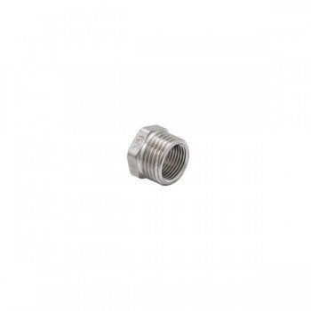 Футорка нікельована 3/8х1/2 Koer KF.F0406 (KR3330) KR3330 фото