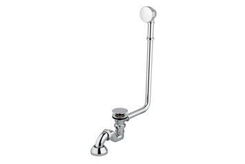 Сифон Besco Retro з переливом до ванни Besco Otylia/Besco Olaya (хром) SW-PRZ-CHR фото