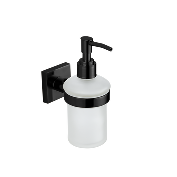 Дозатор для миючого засобу Vbi Saturn Чорний Vbi-040306BL фото