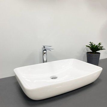 Умивальник накладний Vbi Silvi 60 Білий VBI-015100 фото