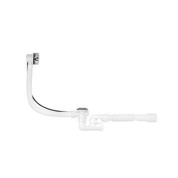Сифон для ванни Kroner KRP - BS05P 1 1/2"х40/50 мм з системою Сlick-Сlack, з переливом та ревізією CV032064 фото