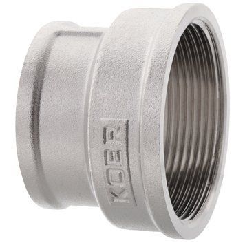 Муфта нікельована 1 1/2x2 Koer KF.C1620 (KF0027) KF0027 фото