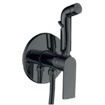 Змішувач для гігієнічного душу Haiba Alex 002 Графіт (HB9617) HB9617 фото