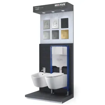 Стенд виставковий Mixxus Premium для кераміки графіт з кріпл. та лого (MI7007) MI7007 фото
