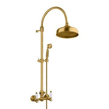 Душова система зі змішувачем Emmevi Deco ceramica Бронза (BR12100281) BR12100281 фото