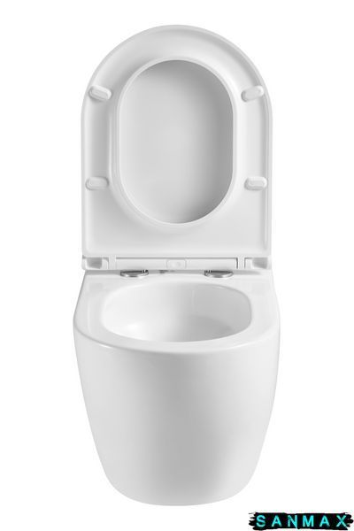 Унітаз підвісний Mixxus Premium Ellipse-0303-T3 520x365x360mm, система змиву Tornado 3.0 (MP6465) MP6465 фото