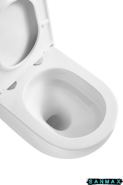 Унітаз підвісний Mixxus Premium Ellipse-0303-T3 520x365x360mm, система змиву Tornado 3.0 (MP6465) MP6465 фото