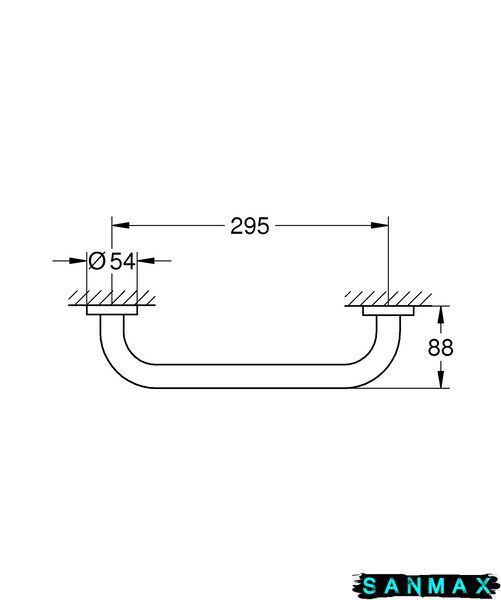 Поручень для ванної Grohe Essentials New (40421001) 40421001 фото