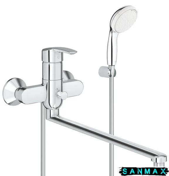 Змішувач для ванни з довгим виливом і душем Grohe Multiform (3270800A) 3270800A фото