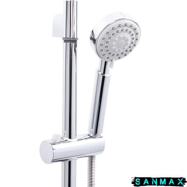 Стійка для душу Zerix BAR-01 з шлангом і лійкою (LL1788) LL1788 фото