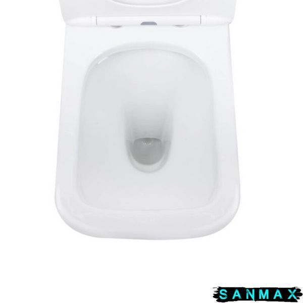Чаша унітазу-компакту Mixxus Style-0403-R Bowl 620х360х800 Rimless без сидіння (MI8358) MI8358 фото