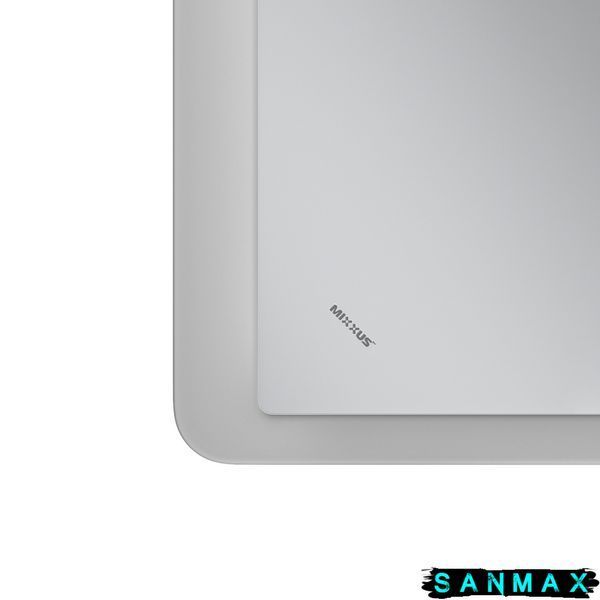 Дзеркало Mixxus Premium Olivary MR19-80x60-Reverse (Led Touch, Anti-fog, димер (3-6,5kK)) (MP6628) MP6628 фото