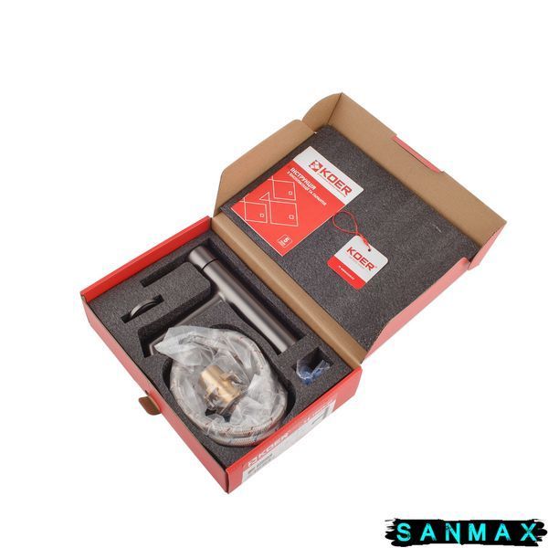 Змішувач для умивальника Koer KB-10029-07 Графіт (KR5495) KR5495 фото