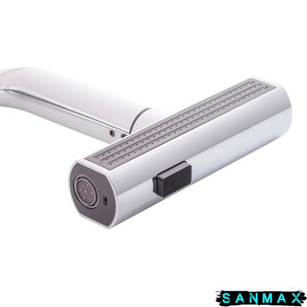 Змішувач для кухні з висувною лійкою Mixxus Premium Hammer 014 Хром (MI6953) MI6953 фото