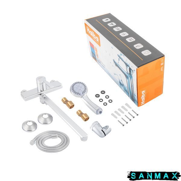 Змішувач для ванни Haiba Lemon 006 Euro (HB9588) HB9588 фото