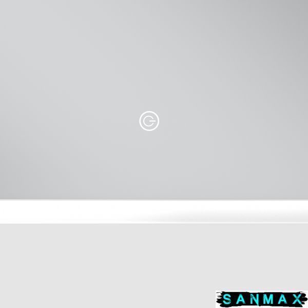 Дзеркало Mixxus Premium Olivary MR19-80x60-Reverse (Led Touch, Anti-fog, димер (3-6,5kK)) (MP6628) MP6628 фото