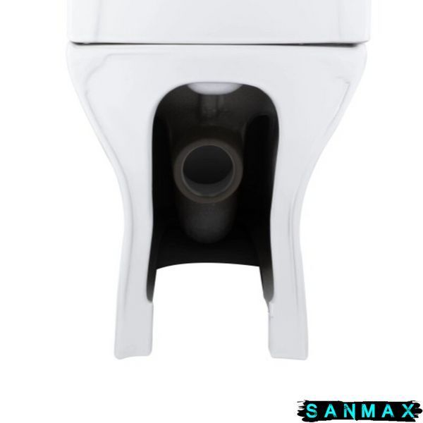 Чаша унітазу-компакту Mixxus Style-0403-R Bowl 620х360х800 Rimless без сидіння (MI8358) MI8358 фото