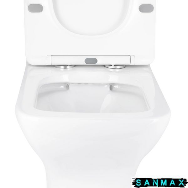 Чаша унітазу-компакту Mixxus Style-0403-R Bowl 620х360х800 Rimless без сидіння (MI8358) MI8358 фото