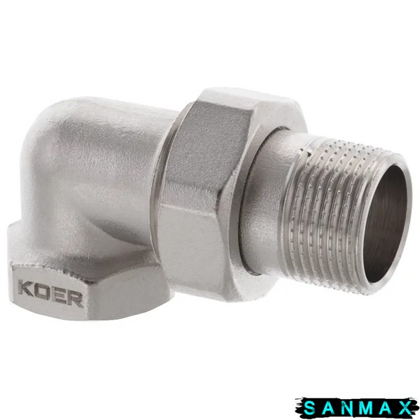Згін американка 3/4 кутовий Koer KR.342 (KR0143) KR0143 фото