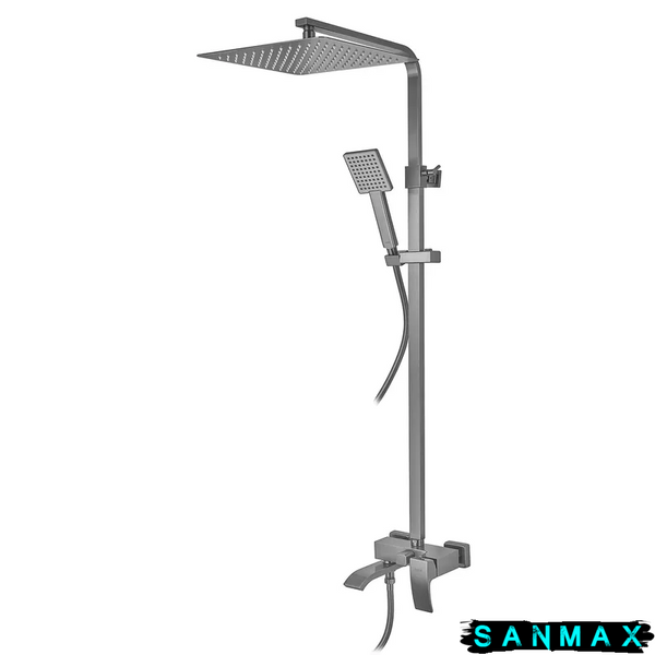 Душова система зі змішувачем Koer KB-56007-07 Графіт (KR5160) KR5160 фото