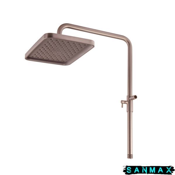 Душова система зі змішувачем Koer KB-56030-07, 3 функції Графіт (KR5429) KR5429 фото