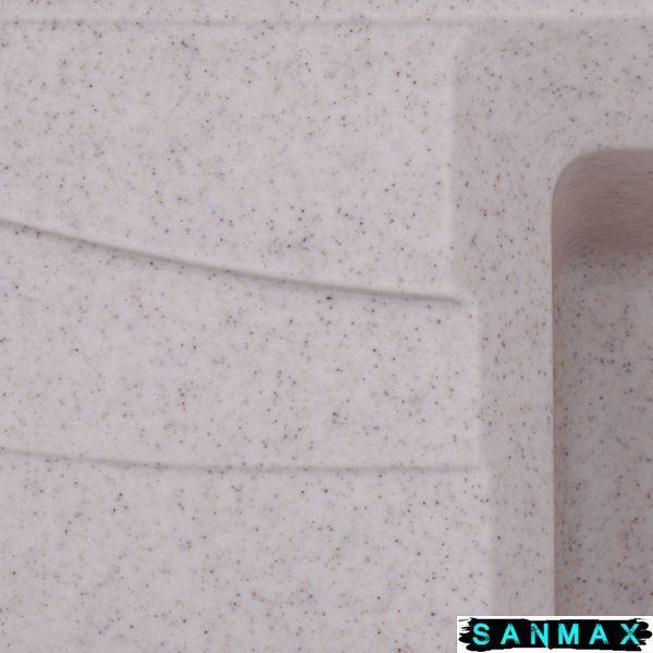 Мийка кухонна Haiba HB8104-G322 Beige 780x500x200 (HB0990) HB0990 фото