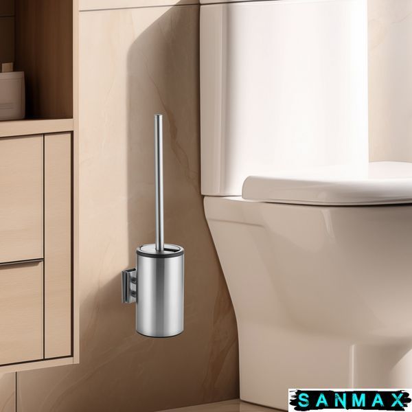 Йоржик для унітазу універсальний Mixxus Premium Diverse-TB0102 SS Color колір нержавійка (MI7069) MI7069 фото