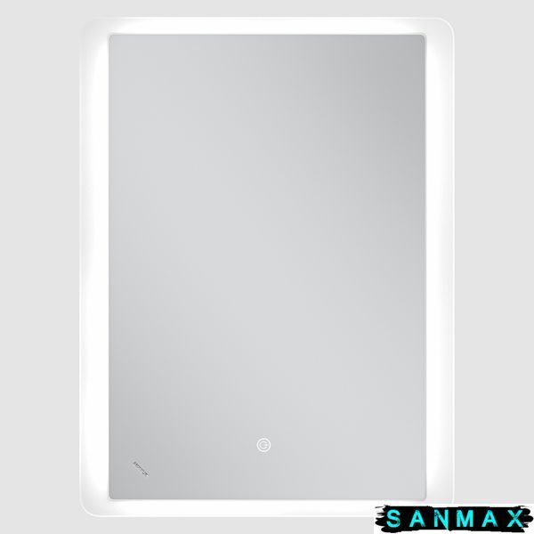 Дзеркало Mixxus Premium Olivary MR19-80x60-Reverse (Led Touch, Anti-fog, димер (3-6,5kK)) (MP6628) MP6628 фото