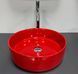 Умивальник Vbi PRATO RED GLOSSY накладний VBI-011416 фото 3