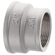 Муфта нікельована 1 1/2x2 Koer KF.C1620 (KF0027) KF0027 фото 3