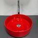 Умивальник Vbi PRATO RED GLOSSY накладний VBI-011416 фото 2