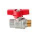 Кран кульовий 1/2 БГШ Вода Koer Extreme KE.218-15 Червоний метелик (KR5759) KR5759 фото 1