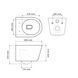 Підвісний унітаз VBI LIDO WHITE VBI-020500 фото 6