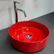 Умивальник Vbi PRATO RED GLOSSY накладний VBI-011416 фото 6