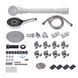 Бокс душовий без гідромасажу Mixxus Strong SB01-90x90x215-FB Satin з високим піддоном (MI6884) MI6884 фото 7