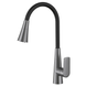 Змішувач для кухні Mixxus Premium Matis 011-T (NUT) Graphite Refl.Black (Колір граф.+сил.вилив чорн) (MI8268) MI8268 фото 1