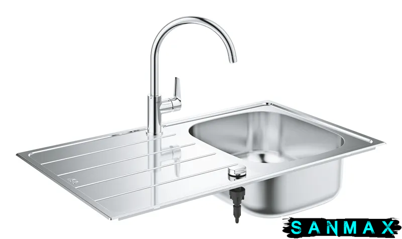 Комплект кухонної мийки і змішувача Grohe K200 (31562SD1) 31562SD1 фото