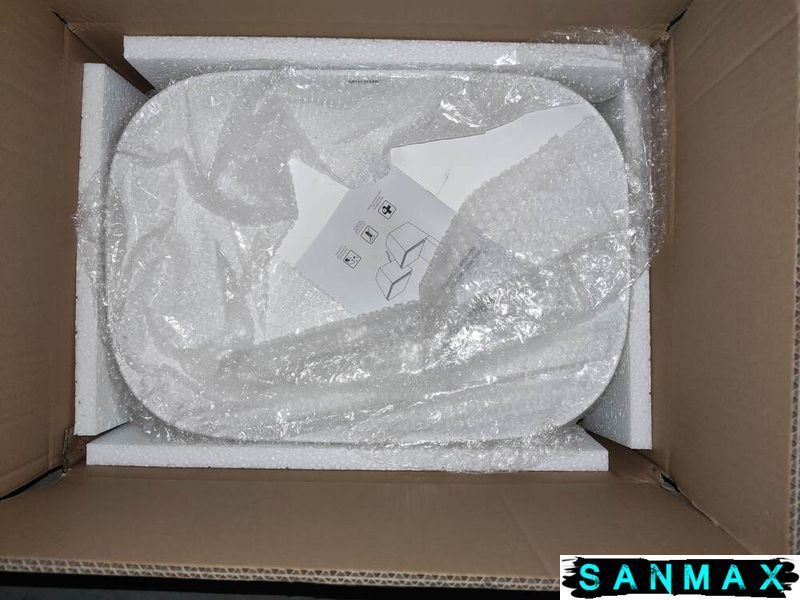 Раковина накладна Mixxus Premium Diverse-0112 Marble 455х325х135mm (MP6543) MP6543 фото