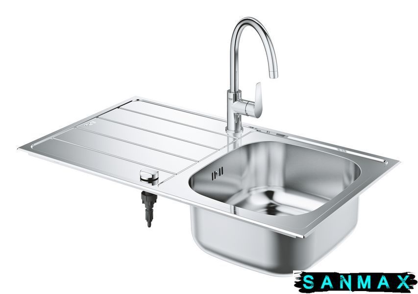 Комплект кухонної мийки і змішувача Grohe K200 (31562SD1) 31562SD1 фото